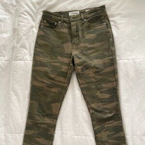 Lucky Brand High Rise Bridgette Crop Jean - Clasic Camo